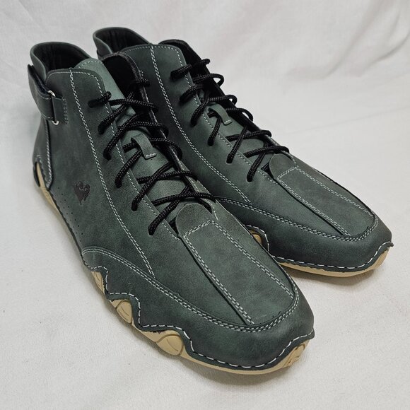 DBECK Explorer Hiking Outdoor Chukka Boots Shoes Men's Size 14.5 EU50 - Picture 3 of 11